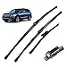 Produktbild DHWUIASF Scheibenwischer LHD Vorne Und Hinten Wischerblätter Set Für VW Für Tiguan MK2 2017 2018 2019 2020 Windschutzscheibe Windschutzscheibe Fenster 26"+ 21" + 14"