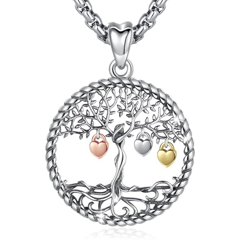 Arbre de vie collier argent 925 à porter au quotidien pour un style zen