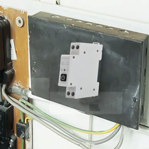 Interrupteur Zigbee rail DIN Tuya 63A programmable avec suivi énergie - 5