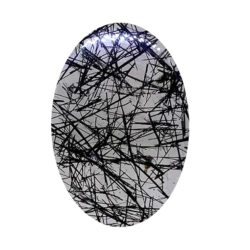 Pierre précieuse quartz rutile noir authentique GH_NAT_02910 de collection