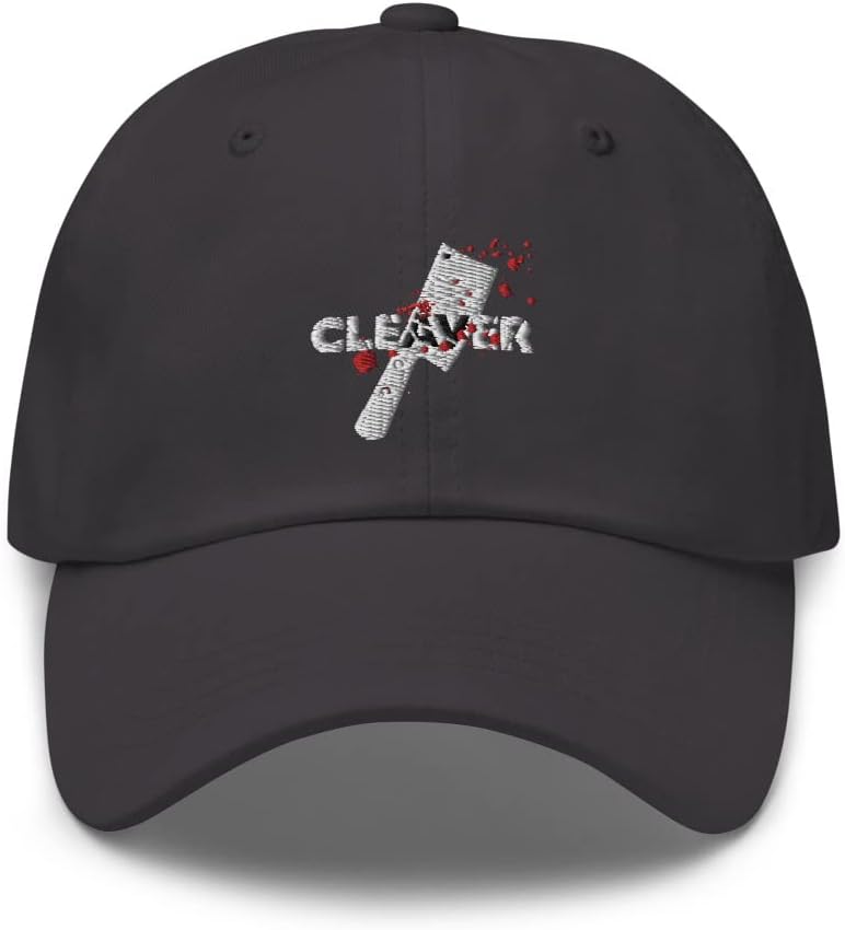 Cleaver Hat Cleaver Knife Cap (Embroidered Dad hat)