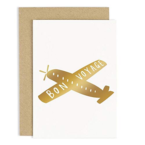 Old English Company Bon Voyage Airplane Card