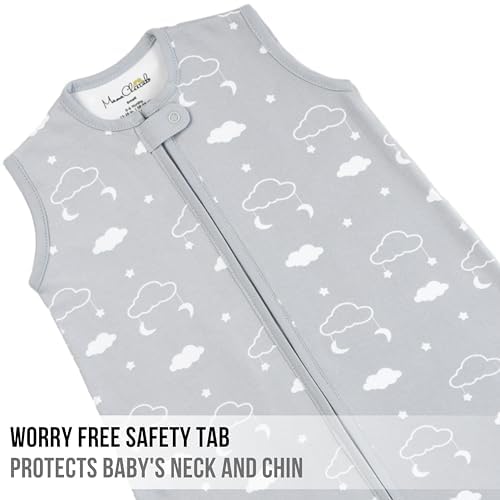 Mama Cheetah Baby Sleep Sack 0.5 TOG, Organic Cotton Baby Wearable Blanket, Swaddle Transition Baby Sleeping Bag, Boy Girl Newborn Infant, XXL (24-48 M) - Image 3