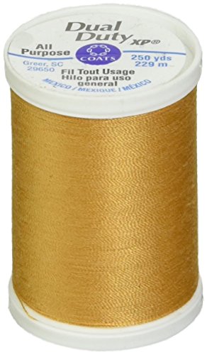Coats Thread & Zippers S910-7570 Dual Duty XP General Purpose Thread 250-Yard Mine Gold