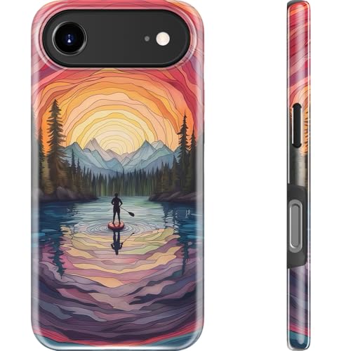 Coque rigide double couche iPhone 17 Air DEENAKIN finition silicone