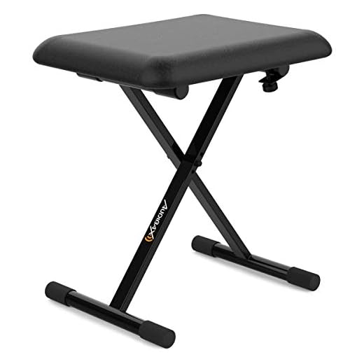 Audibax KB100B Banco Plegable para Piano Teclado