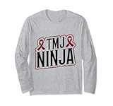 Photo Gallery tmj ninja awareness month supporta jaw pain fighter maglia a manica Photo Gallery tmj ninja awareness month supporta jaw pain fighter maglia a manica