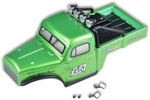 FURITEK Fury Wagon Body for FURITEK FX118 - Remote Control CAR, RC Crawler 1/18 Body Shells (HELIDIRECT) (Green)