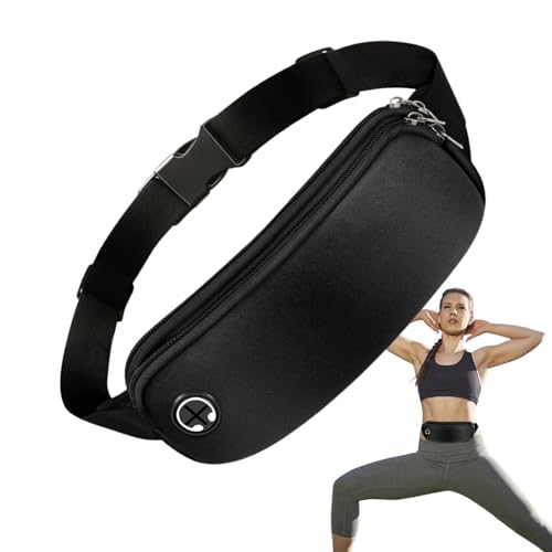Riñonera para correr, riñonera impermeable – Riñonera impermeable – Accesorios para correr, riñonera, bolsillo para teléfono móvil, equipo de entrenamiento para corredores, atletas y aventureros