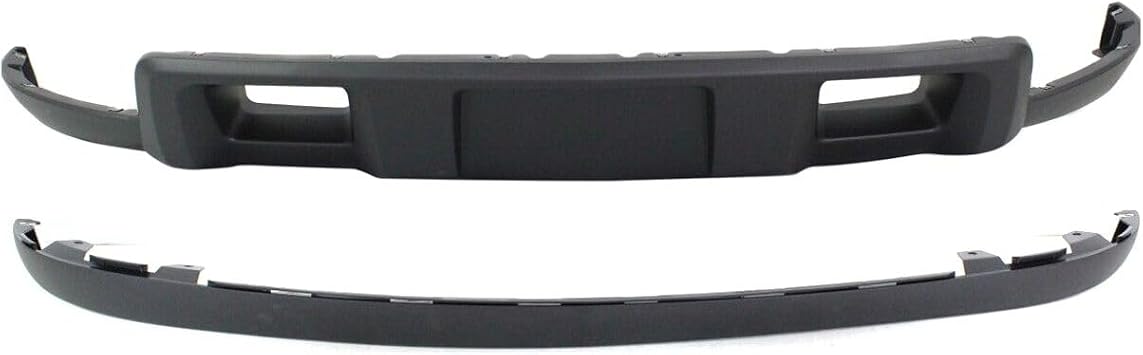 Air Dam Deflector Valances Set of 2 Front for Chevy for Silverado 2500HD/3500HD 2011-2014 Pair Textured 279-0498 GM1095195