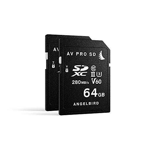 Preisvergleich Produktbild Angelbird SD Card AV PRO UHS-II 64GB V60 2er Pack