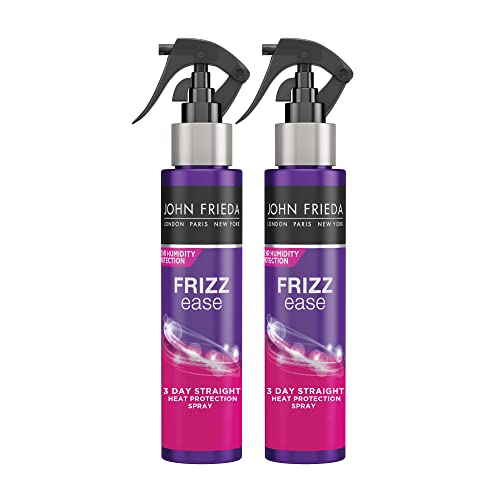John Frieda Frizz Ease 3 Day Straight Heat Protection Spray, Keeps...