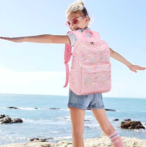 Image of BANQLYN 16-Inch Kids Backpack for Boys & Girls,Preschool Backpack for Kids Girls Small Backpack Purse Kindergarten School Book bags for Toddler Travel,Perfect for School Backpack