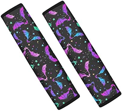 Showudesigns Bee Floral Seat Belt Cushion Pads Yellow Seat Belt Shoulder Pad Adult Kids Universal Fit/Seatbelt Strap Cover Protect Neck and Shoulder