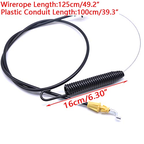 746-04173 Deck Engagement Cable 946-04173A for MTD 700 Series Troy-Bilt 746-04173B 746-04173C 946-04173 946-04173A 946-04173B 946-04173E Lawn Mower - Image 3