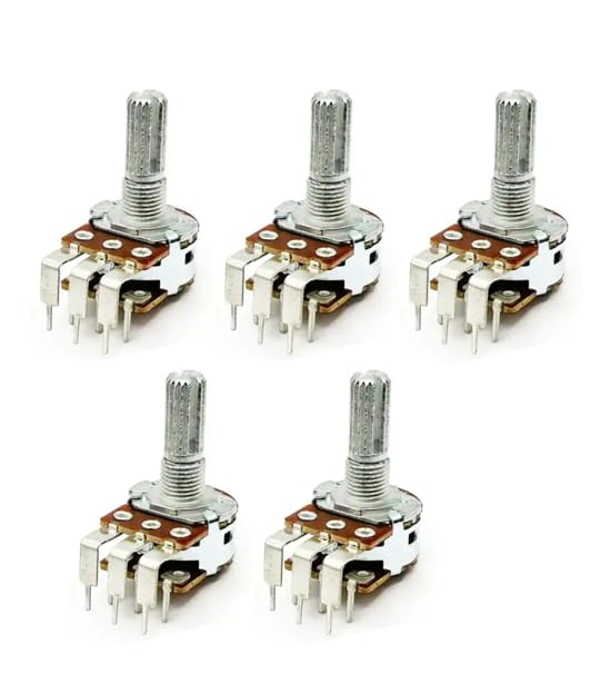 SP B50K Ohm Dual Linear Taper 6 Pins Rotary Potentiometers (Pack of 5) (B0CPVY85SY) Amazon Price History, Amazon Price Tracker