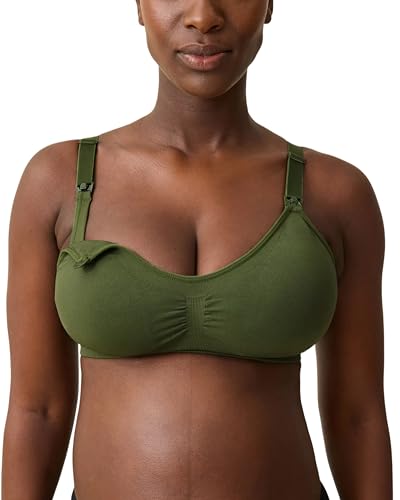Image of Kindred Bravely Simply Sublime Nursing Bra, Wireless Maternity Bra | Adjustable straps, one hand clip-down cups, removable padding, wire free support, fits wearable pumps for postpartum
