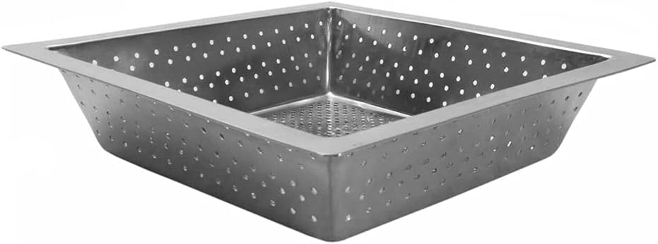 AmGood Commercial Floor Drain Strainer - 304 Stainless Steel 10 x 10 x 3 (6)