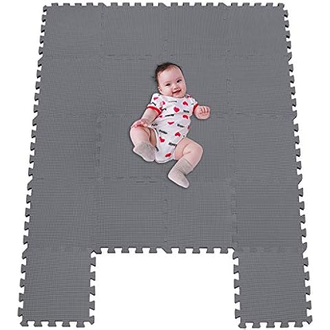 MSHEN18 Piezas Alfombra Puzzle Bebe Cover
