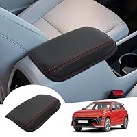 GAFAT Copertura Bracciolo Centrale Per Hyundai Kona SX2 2024-2025 - Pelle PU, Rosso, Accessorio Auto - Foto 11