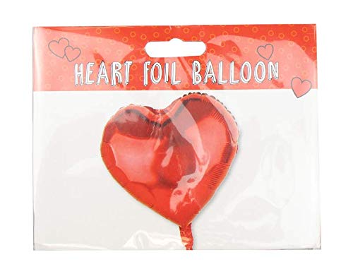 Gem Imports LTD VAL2713 Ballon en aluminium en forme de cœur Rouge Cover
