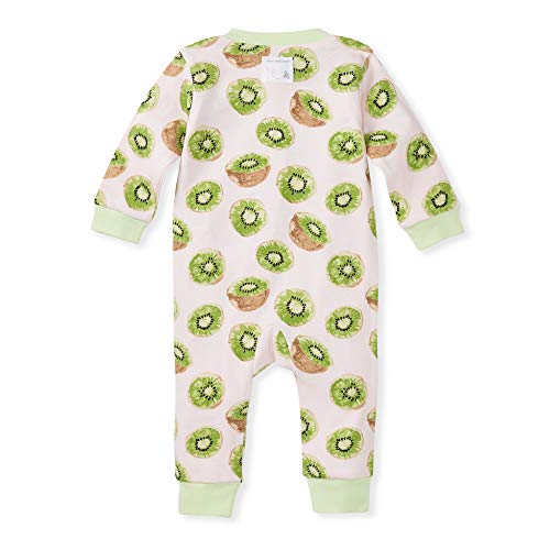 Image of Burt's Bees Baby unisex-baby Sleep & Play, Organic One-piece Romper-jumpsuit Pj, Zip Front Footed Pajama