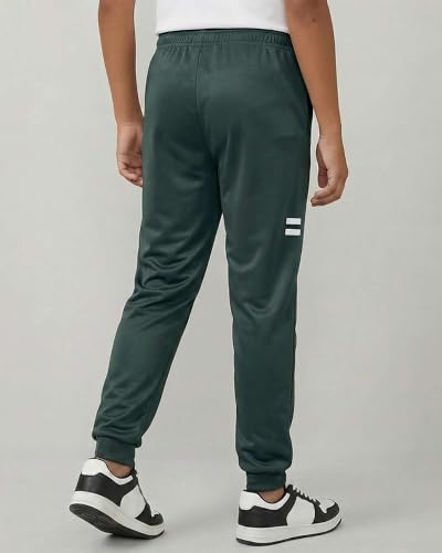 Image of Real Essentials 3 Pack: Boys' Athletic Jogger Sweatpants - Kids Teens Youth Active Sports Pants with Pockets (Sizes 5-18)