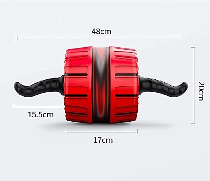 Miniatura 3 de Equipo de entrenamiento Ab Roller Wheel-Abs con resistencia de resorte incorporada, para ejercicio de núcleo abdominal en casa, gimnasio