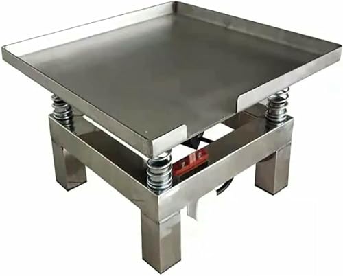 Plataforma Vibratoria para Hormigón, Mesa Vibradora Pequeña de Acero Inoxidable, Banco de Pruebas Vibratorio, Compactador, Mesa Vibratoria Mini miniatura 1