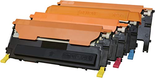 TONER EXPERTE® 4 Toner compatibili per Samsung CLP-310 CLP-310N CLP-315 CLP-315W CLX-3170 CLX-3170FN CLX-3175 CLX-3175FN CLX-3175FW CLX-3175N (Nero: 1500 & Ciano, Magenta, Giallo: 1000 pagine)