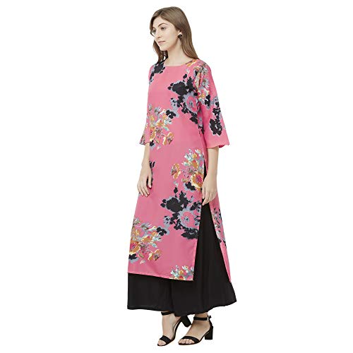 Image of ANNI Designer Women's Crepe Regular Kurta
