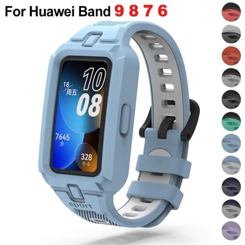 Correa de silicona suave para evitar sudor en Smart Watch 9 8 7 6 de deporte 4