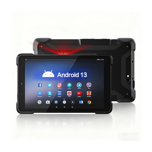 Image of FARSET Ultra Rugged Tablet P10, 10.1 inch Android 13 Warehouse Tablet PC, 8GB+128GB, GPS 1D /2D /QR Inventory Scanner, WiFi 6 & 5G LTE Barcode Scanner, 10000mAh High Capacity Battery, IP67 Waterproof