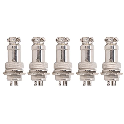 Conector de Enchufe de Aviación Fdit GX16 16 mm 5 pzas miniatura 6