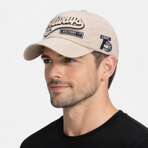 Image of BRANDONN Cap for Men & Women Casual Cotton Caps Breathable Sun Hat