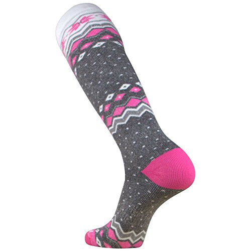 Pure Athlete Ski Socks Women Wool Warm – Skiing Sock Men, Warmest Snowboard Cold Weather Pack #TOP2