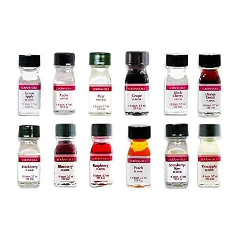 LorAnn SS Pack #4 of 12 Fruity Flavors in 1 dram bottles (.0125 fl oz - 3.7ml) Cover