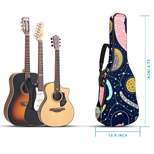 Hondank Housse imperméable pour guitare acoustique avec double bandoulière et poche Motif dinosaure, Multicolore 07, 42… - Les Beatles, Paul McCartney, John Lennon, RIngo Starr, George Harrison Hondank Housse imperméable pour guitare acoustique avec double bandoulière et poche Motif dinosaure, Multicolore 07, 42… – Image 6