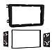 Metra95-9011B Double DIN Mount Kit for 2005-Up Volkswagen Vehicles, (Matte black)