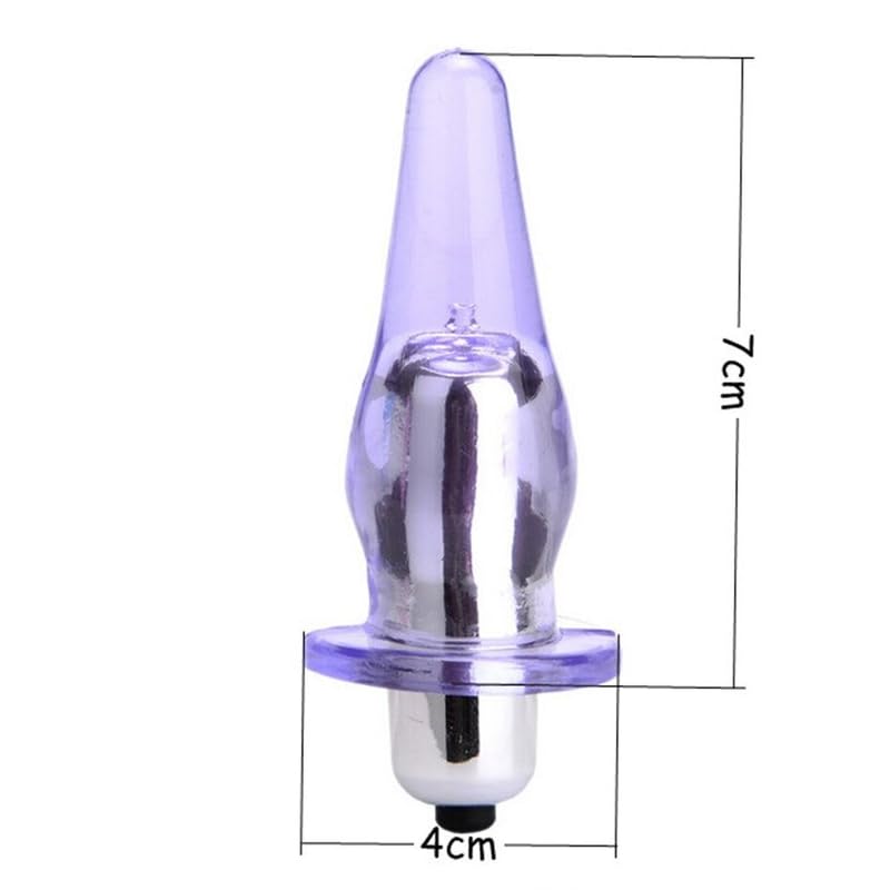powerful vibrating butt plug Jeweled Vibrating Butt Plug main image 1