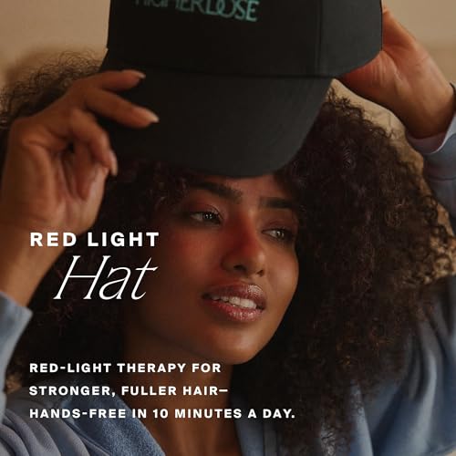 Red Light Therapy Hat for Hair Growth - Cordless Red Light Cap to Support Scalp Health, Hair Regrowth at Home & Reduced Shedding - Rechargeable LED Hat Promotes Fuller Hair & Scalp Wellness - Image 2