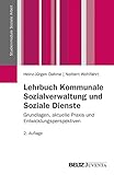 Lehrbuch Kommunale Sozialverwaltung und Soziale Dienste: Grundlagen, aktuelle Praxis und Entwicklungsperspektiven (Studienmodule Soziale Arbeit) - Heinz-Jürgen Dahme, Norbert Wohlfahrt 