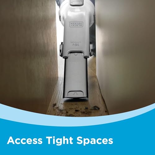 Black+Decker, Dustbuster AdvancedClean Handheld Vacuum Cordless, Compact Home and Car Vacuum with Crevice Tool, Rotating Nozzle and Charging Station - image 9