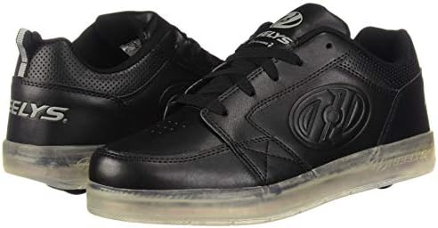 Heelys Unisex-Kids Premium Lo Wheeled Heel Shoe,black,1 M US Little Kid | Image 7