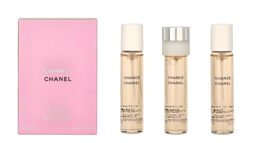 CHANEL 香水リフィルセット 20ml×3 Amazon | 【シャネル】チャンス ツイスト (セット) (リフィル