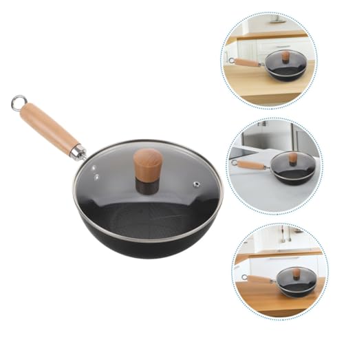 Wok de hierro fundido con tapa antiadherente miniatura 7