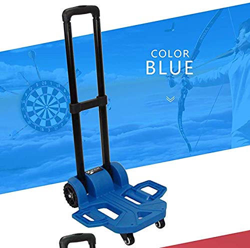 Chariot pliant 4 roues en matériau PP fini les valises lourdes