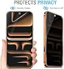 Paquete de 2 para Infinix Note 60/Note 60 Pro/Note 60 Ultra, Protector de Vidrio Templado de Privacidad, Película Privada Anti-Espionaje 9H, Anti-Rayaduras, Compatible con Fundas 8
