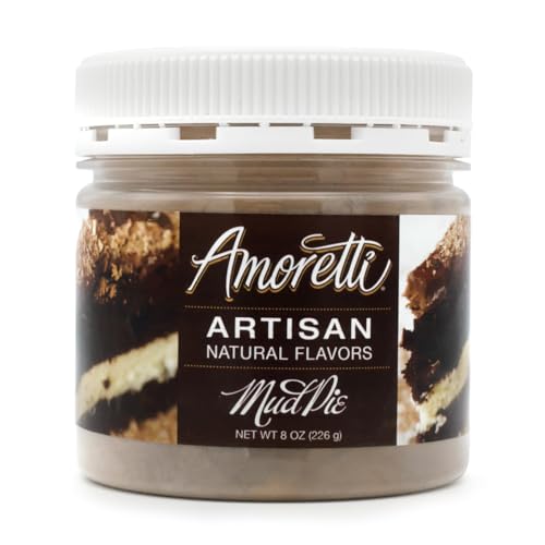 Amoretti - Natural Mud Pie (Mississippi Mud) Artisan Flavor Paste,
