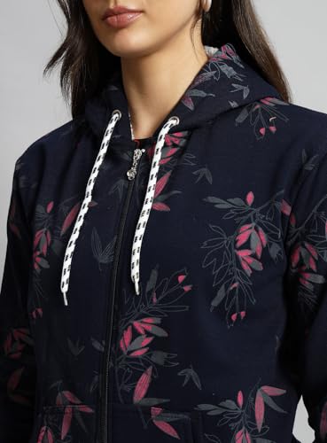 Image of eKools Women's Fleece Fullsleeves Jacket (Flee02)